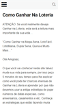 Mobile Screenshot of ganharnaloteria.net