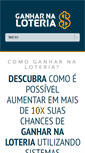 Mobile Screenshot of ganharnaloteria.com